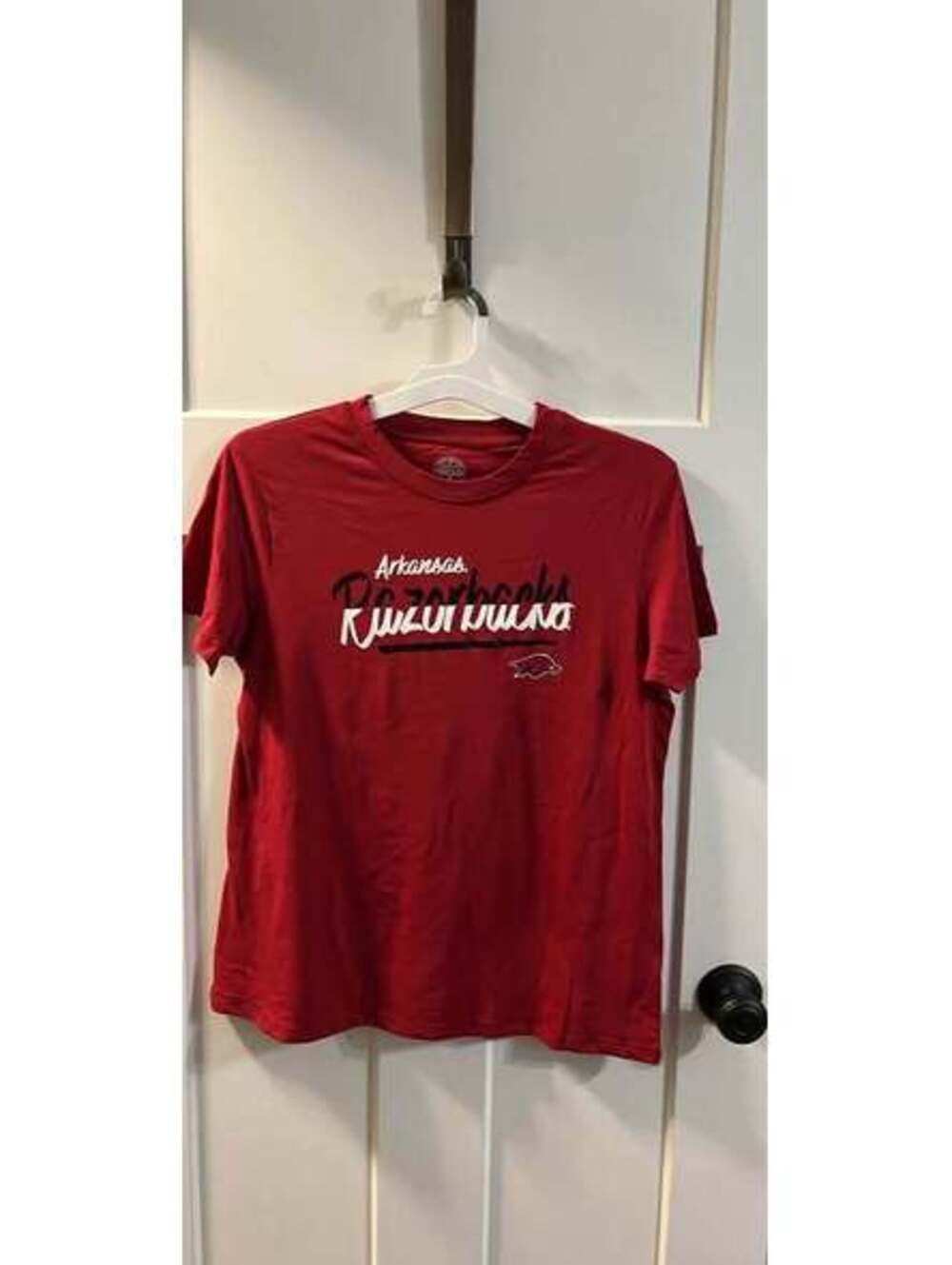 University of Arkansas Razorbacks graphic T-shirt women’s size medium